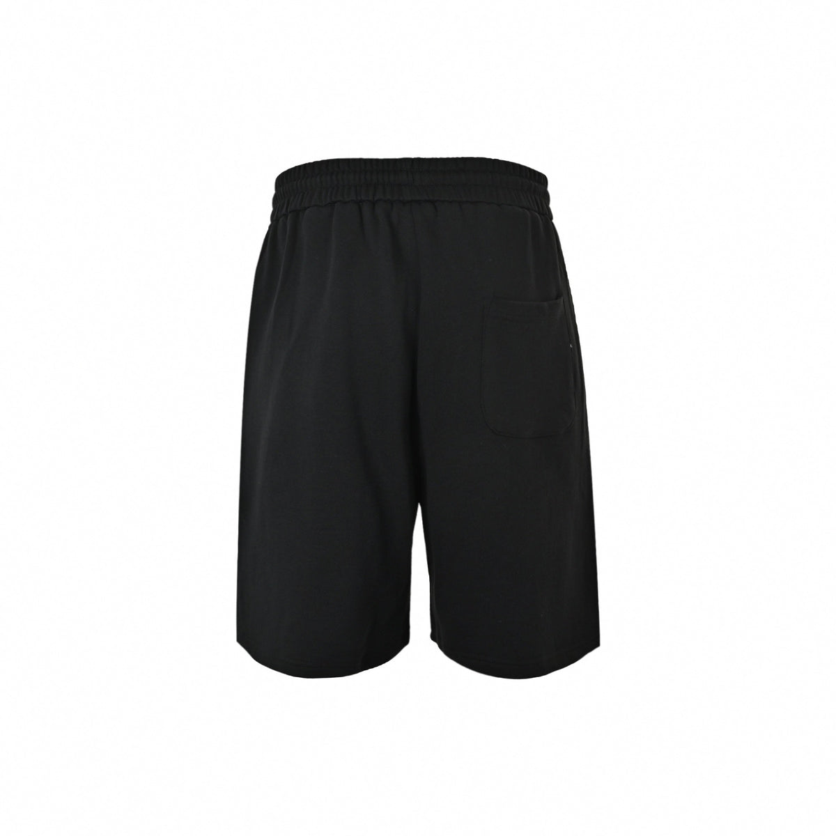 Embroidered Equestrian Knight Shorts | Black