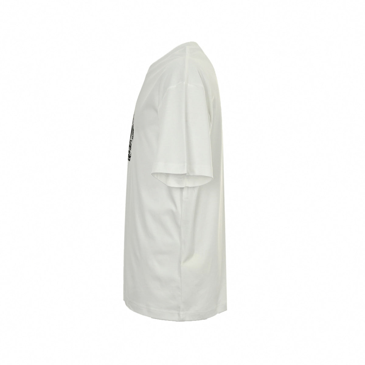 Voyage Stamp Cotton T-Shirt | White
