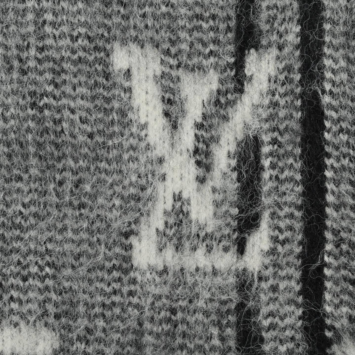Brushed Knit Monogram Sweater