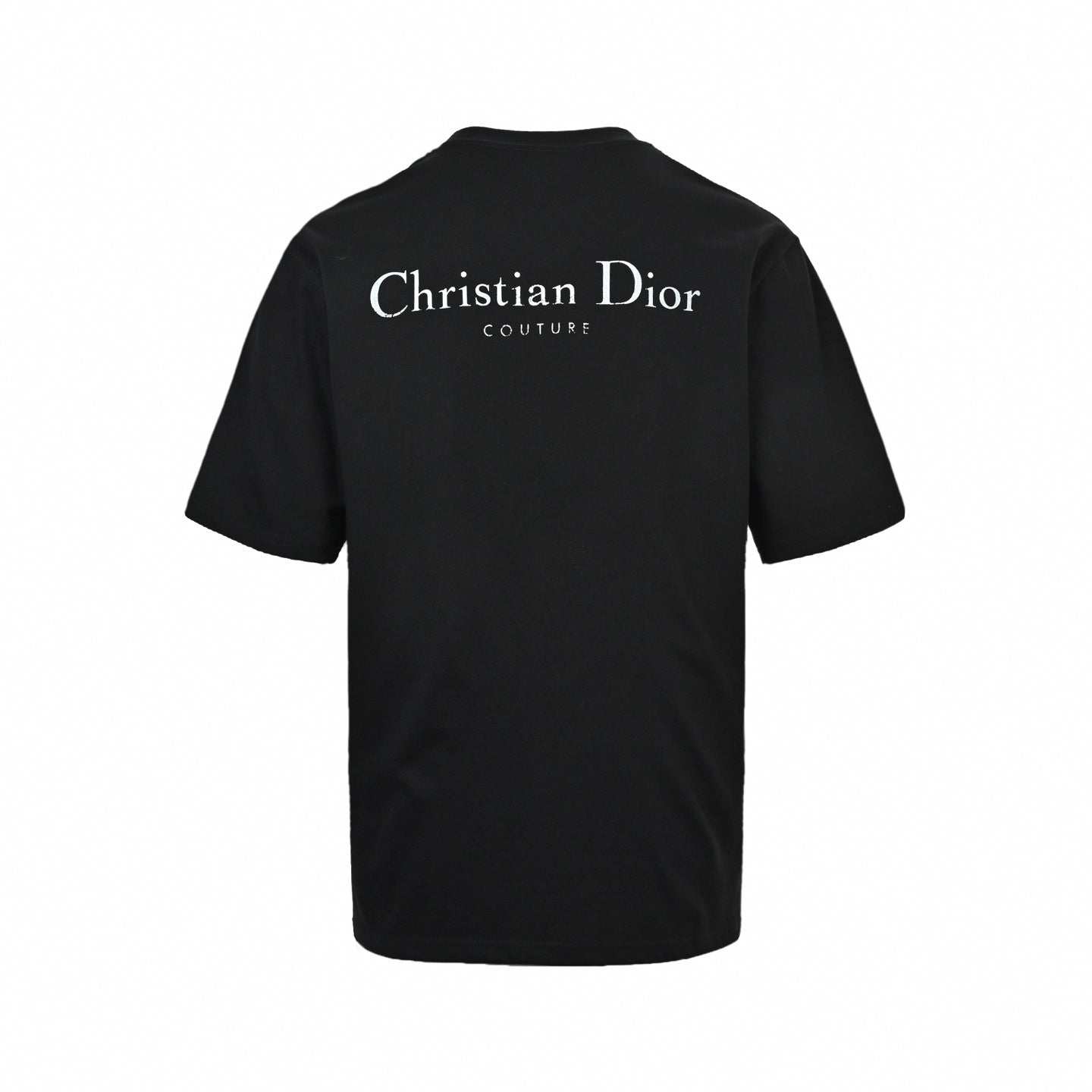 Couture Double side Logo T-Shirt - Black Distressed