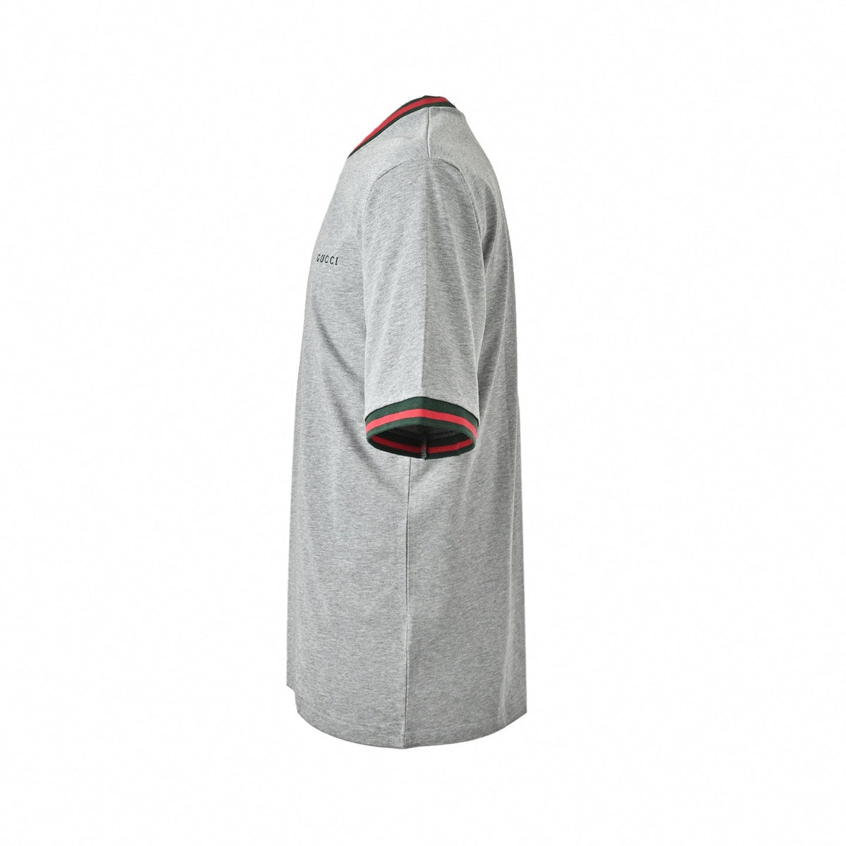 Web Trim Logo T-Shirt | Heather Grey