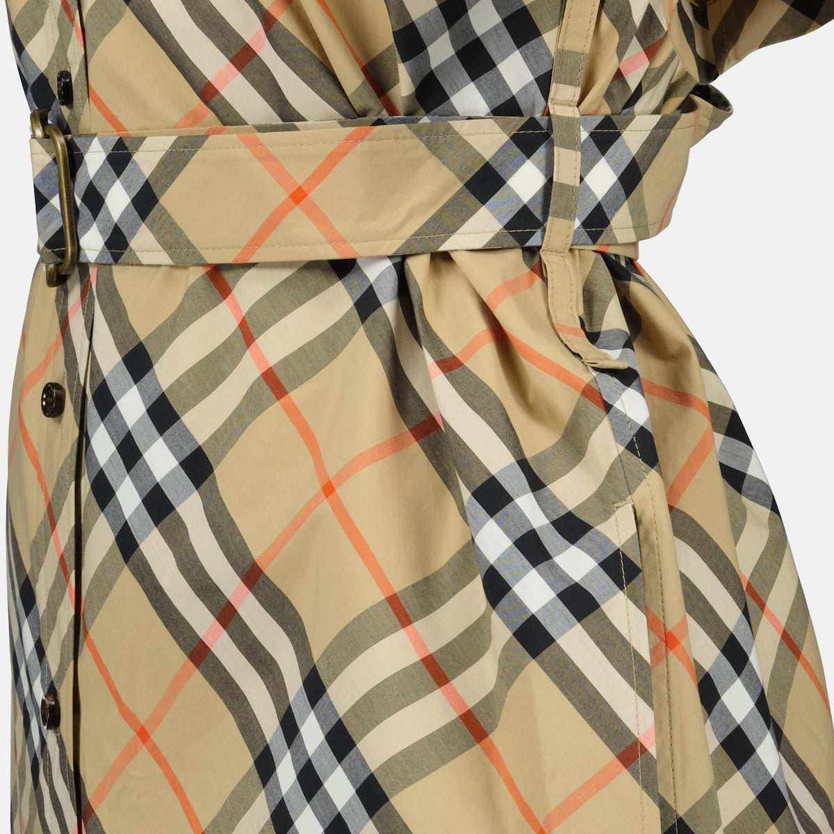 Check Shirt Dress