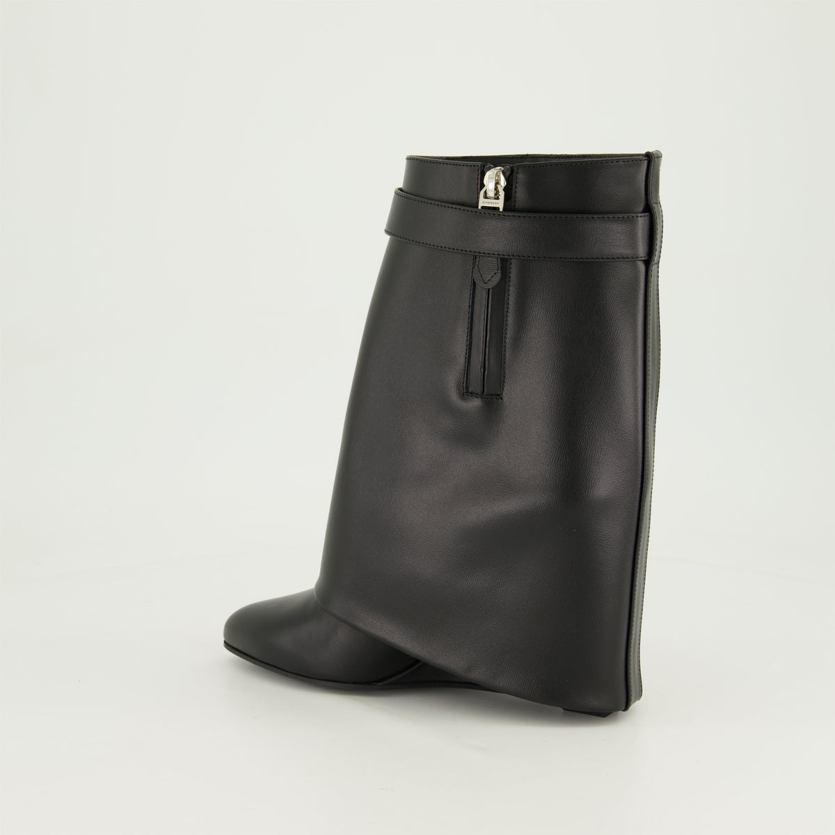 Shark Lock Ankle Boots