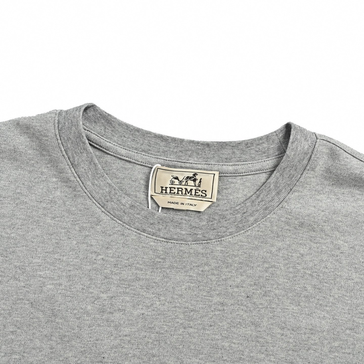 Equestrian Leather Appliqué T-Shirt