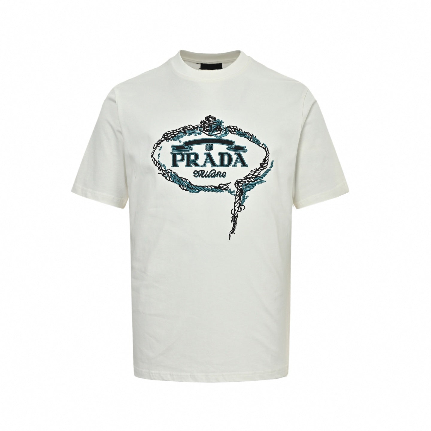 Rope Embroidered Logo T-Shirt