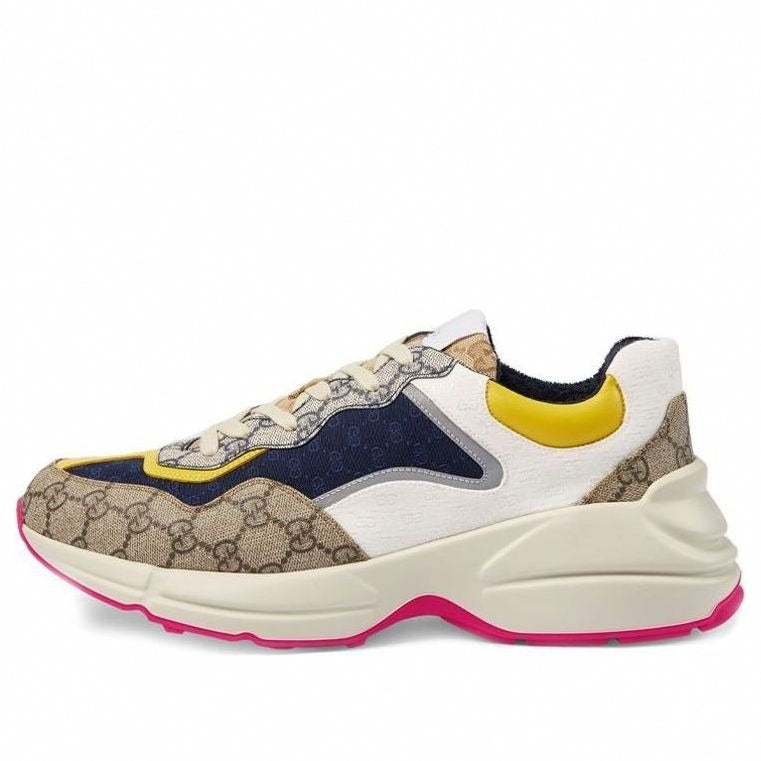 Rhyton Multi-Color GG Canvas Sneakers