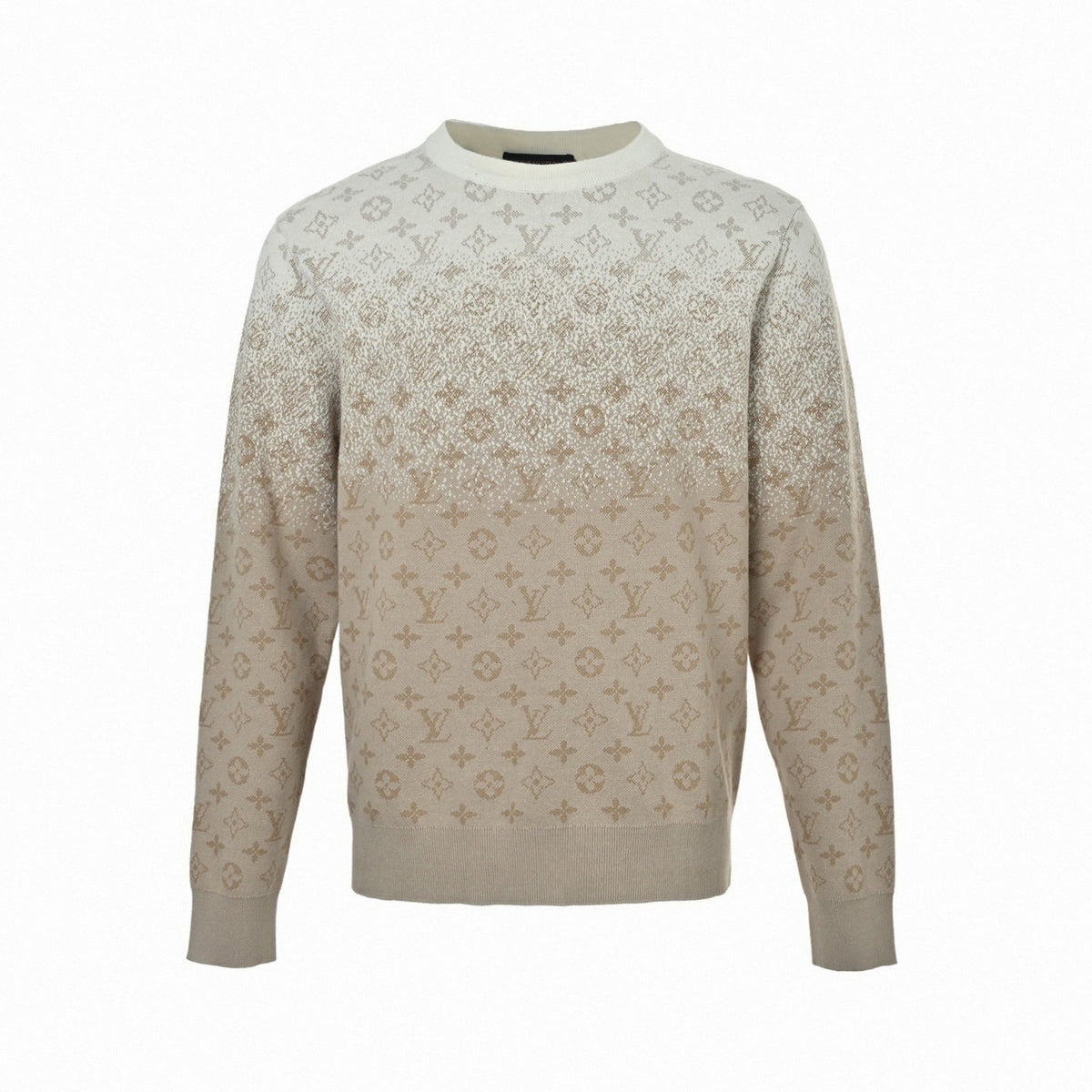 Gradient Monogram Cotton Crewneck