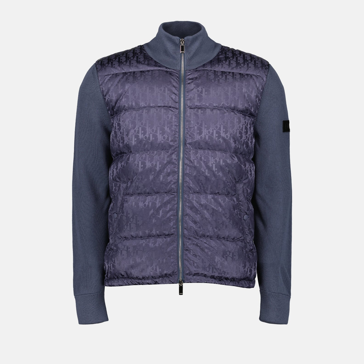 Bi-material jacket Oblique