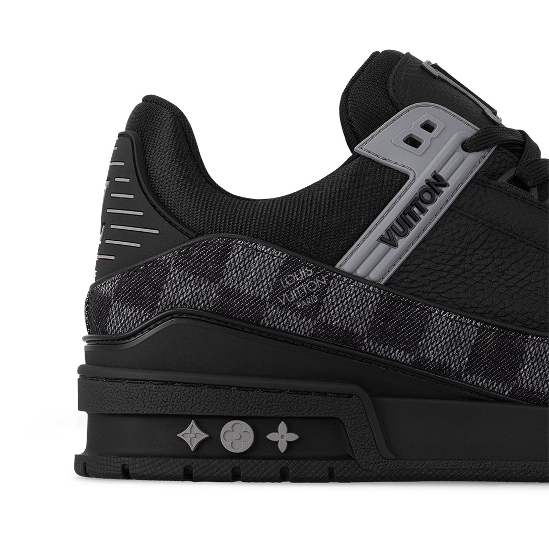 LV Trainer Sneaker | Black & Grey Damier