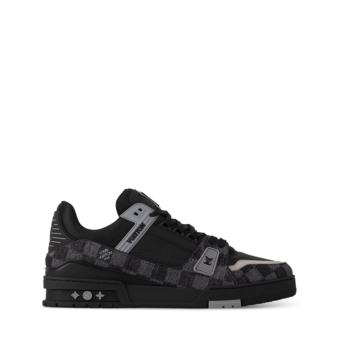 LV Trainer Sneaker | Black & Grey Damier